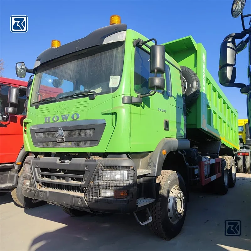 HOWO 6×4 Tipper — Green