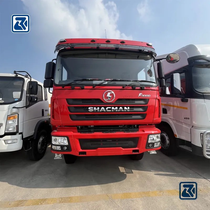Shacman Tanker Truck — Red