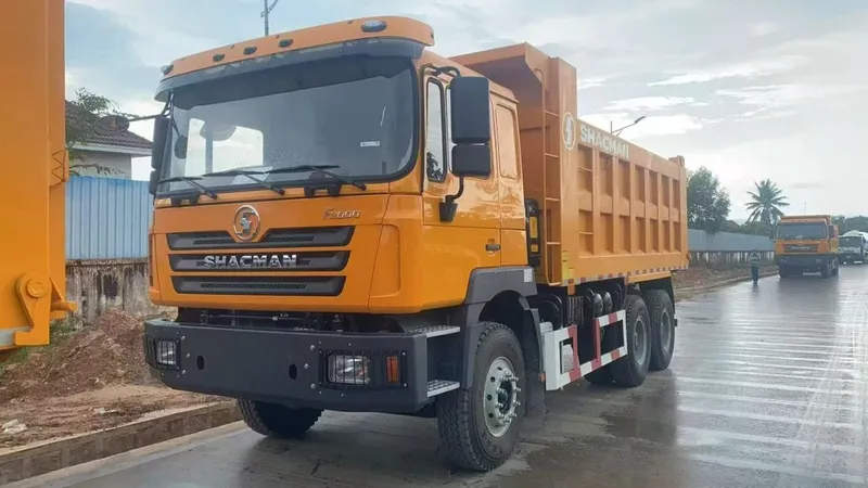 Shacman F3000 Tipper — Orange